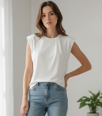 ŽENSKA MAJICA KRATKOG RAZMAKA P64017/FL Tellini S.R.L. Veleprodajna odjeća